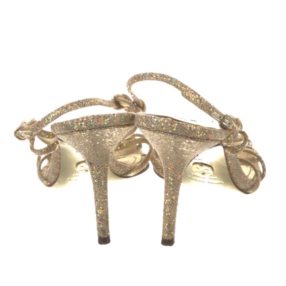 Dolce & Gabbana Glittering Gold Heels - Picture 2 of 2